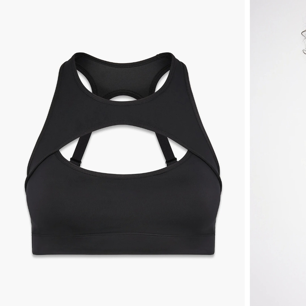 Savage X Fenty Black Sports Bra - Picture 2 of 9